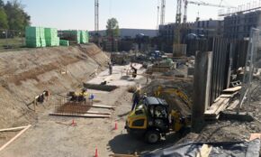 WOWOBAU Baustellenbild – Gleisharfe Bauabschnitt 1 – Monat –