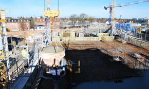 WOWOBAU Baustellenbild – Gleisharfe Bauabschnitt 1 – Monat –