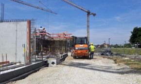 WOWOBAU Baustellenbild – Gleisharfe Bauabschnitt 1 – Monat –